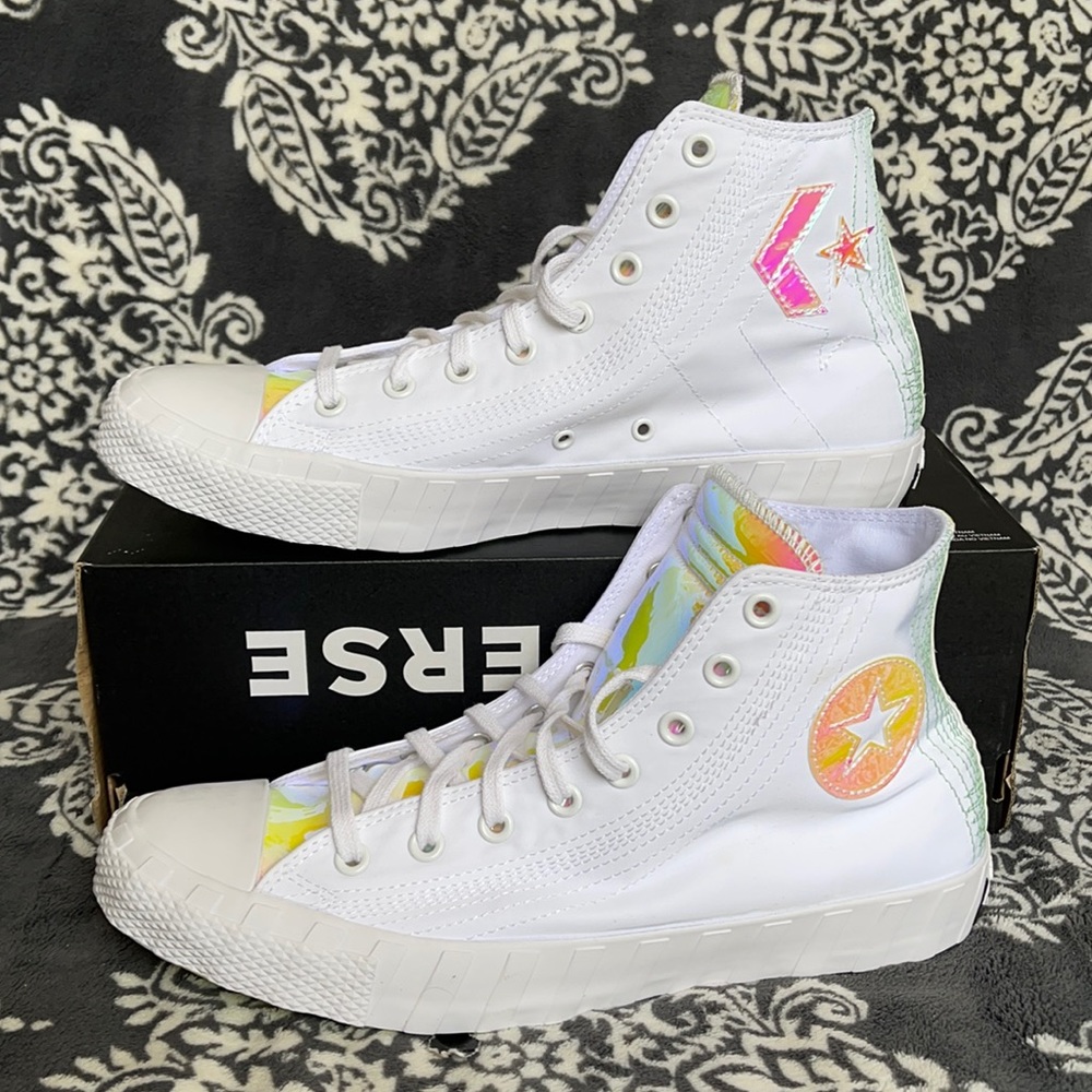 Converse Untitled Hi White/Iridescent MEN`S